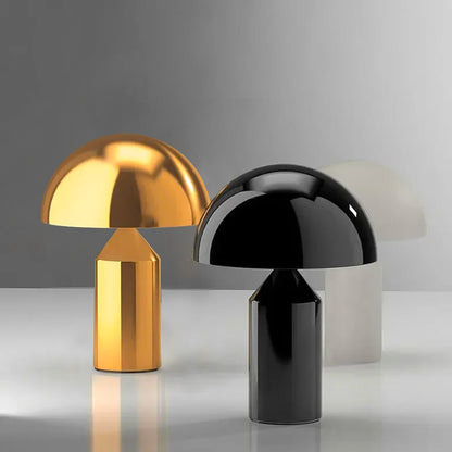 Lampe chromé champignon